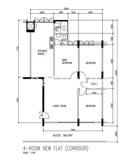 Blk 428 Bedok North Road (Bedok), HDB 4 Rooms #154687812